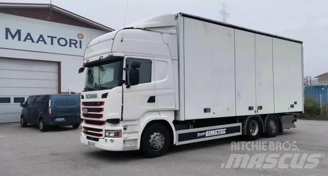Scania R 490 6x2 Sunkvežimiai su dengtu kėbulu