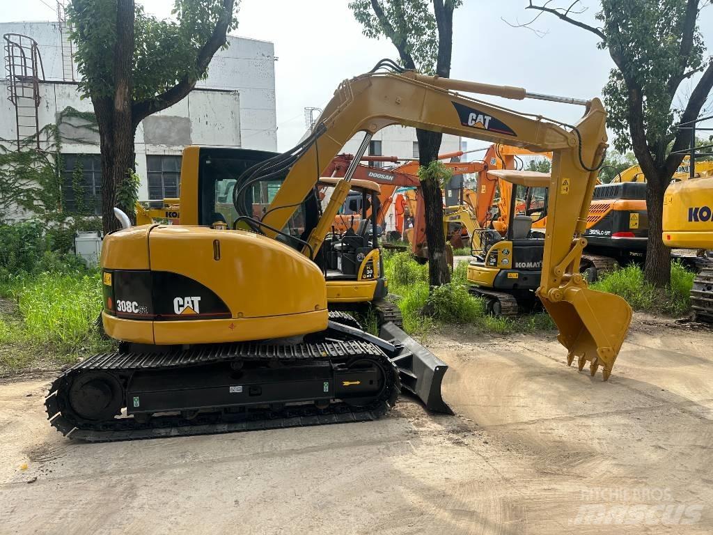 CAT 308C Vikšriniai ekskavatoriai