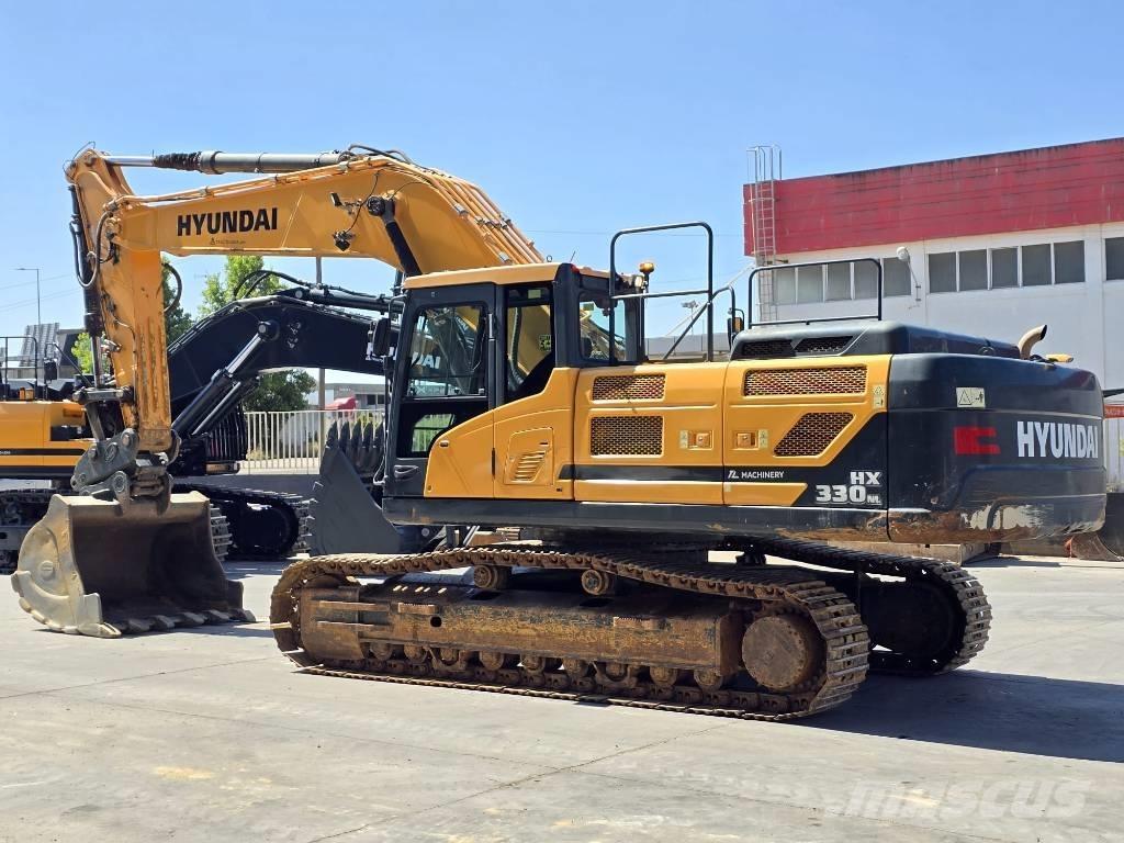 Hyundai HX 330 NL Vikšriniai ekskavatoriai