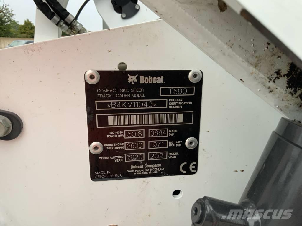 Bobcat T 590 Krautuvai su šoniniu pasukimu