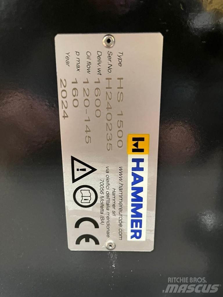 Hammer HS1500 Hidrauliniai kūjai / Trupintuvai