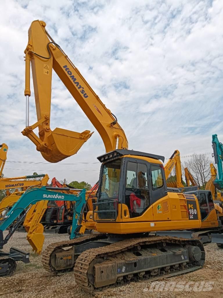 Komatsu PC 160 Vikšriniai ekskavatoriai