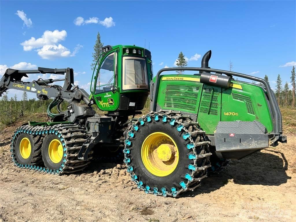 John Deere 1470G Miško technika (Harvesteriai)