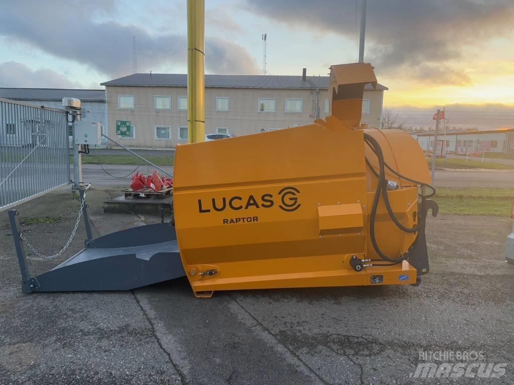 Lucas Raptor Ryšulių smulkinimo, pjaustymo ir išvyniojimo įrenginiai