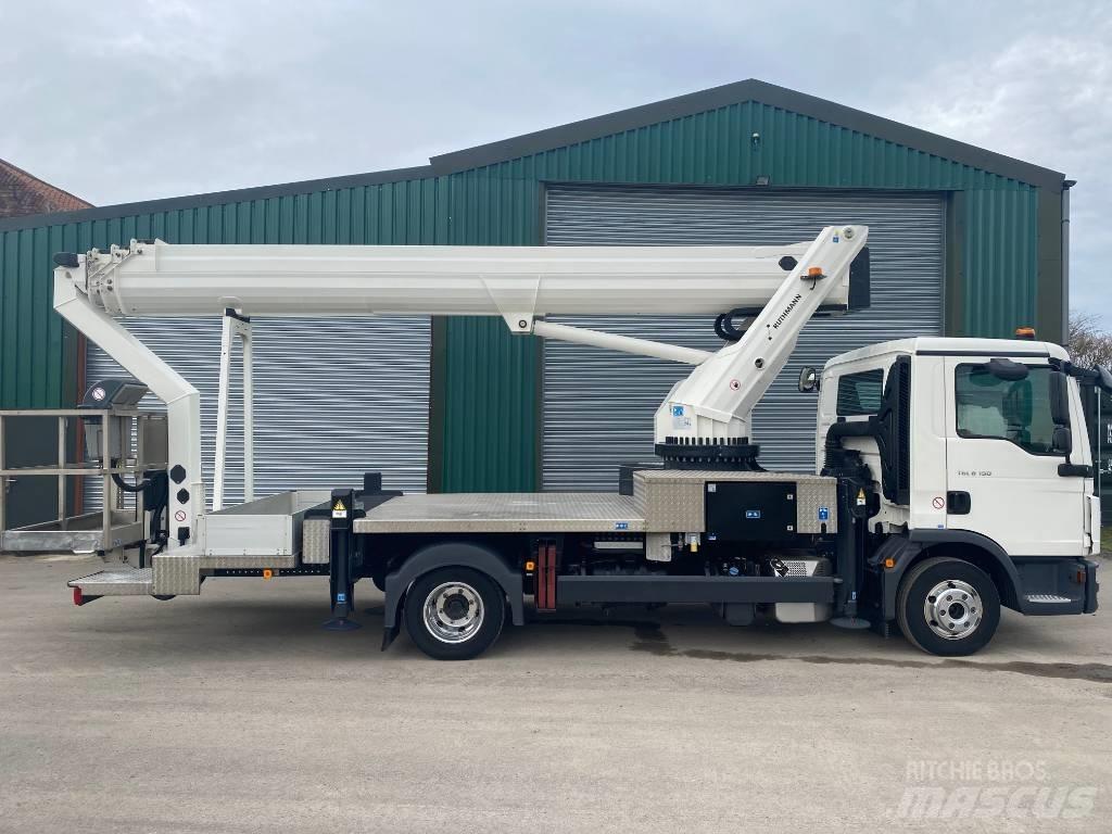 Ruthmann T330.3 Ant vilkikų montuojamos kėlimo platformos
