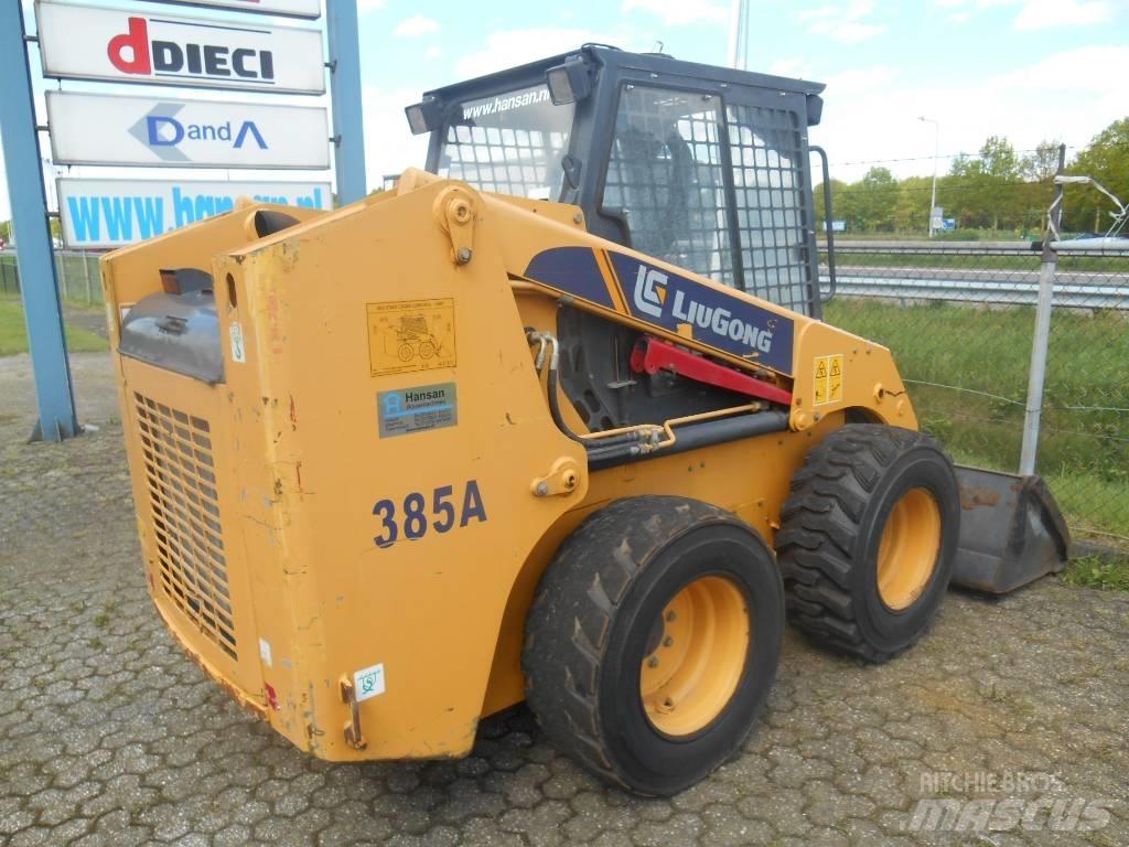 LiuGong 385A Krautuvai su šoniniu pasukimu