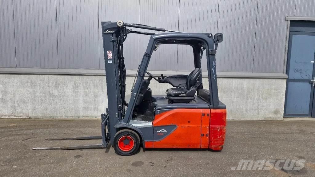 Linde E 20 E20l-02 Elektriniai šakiniai krautuvai