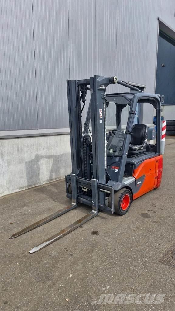 Linde E 20 E20l-02 Elektriniai šakiniai krautuvai