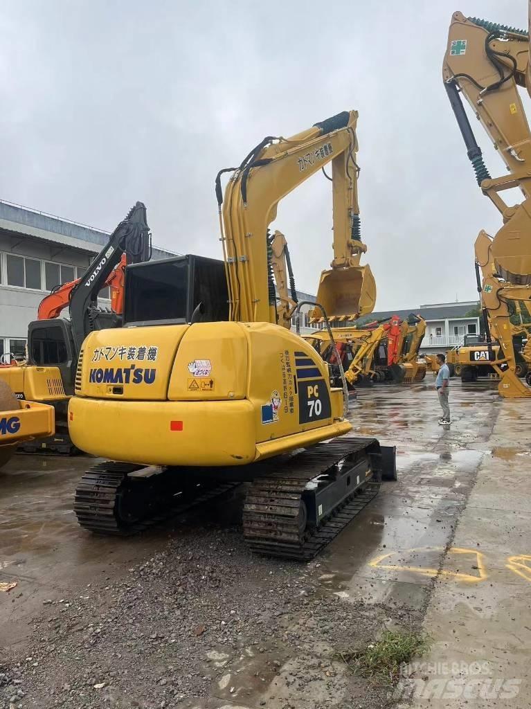 Komatsu PC 70 Mini ekskavatoriai < 7 t