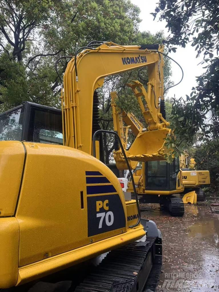 Komatsu PC 70 Vikšriniai ekskavatoriai