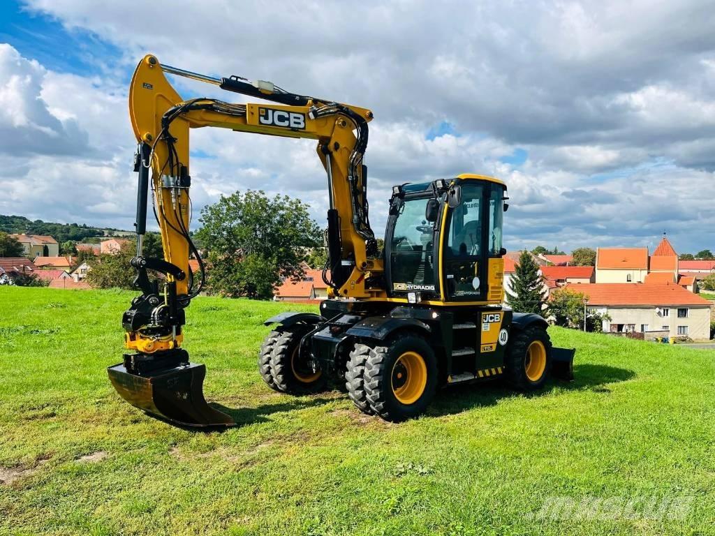 JCB 110 W Hydradig Ratiniai ekskavatoriai