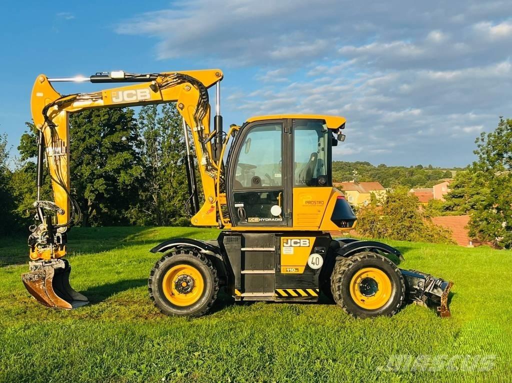 JCB 110 W Hydradig Ratiniai ekskavatoriai
