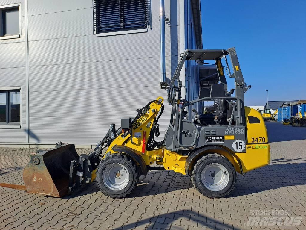 Wacker Neuson WL20e Naudoti ratiniai krautuvai