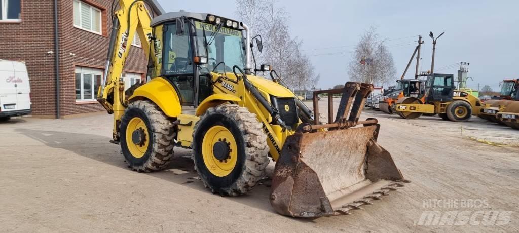 New Holland B 115 C Ekskavatoriniai krautuvai