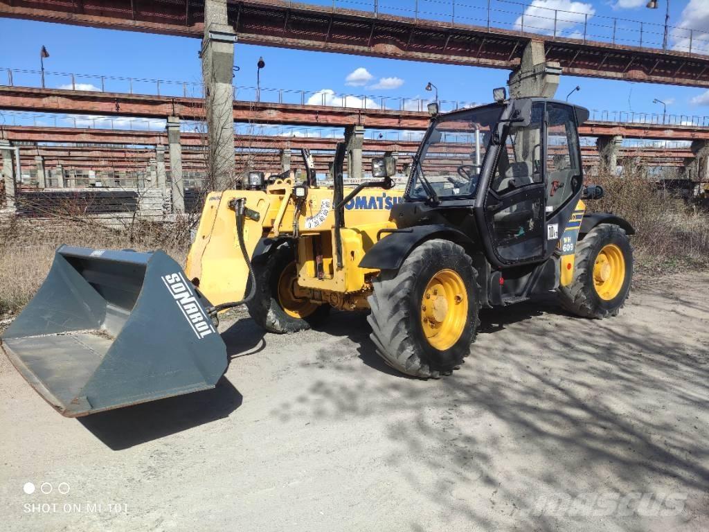Komatsu WH 609 Teleskopiniai krautuvai