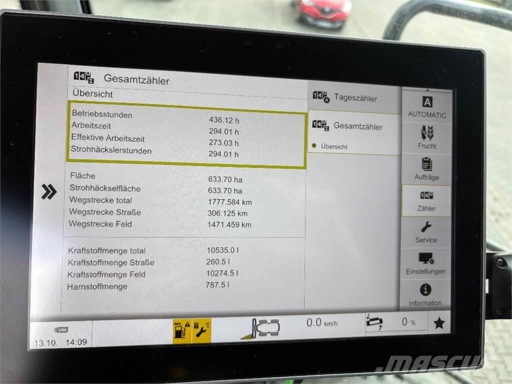 CLAAS TRION 520 Derliaus nuėmimo kombainai