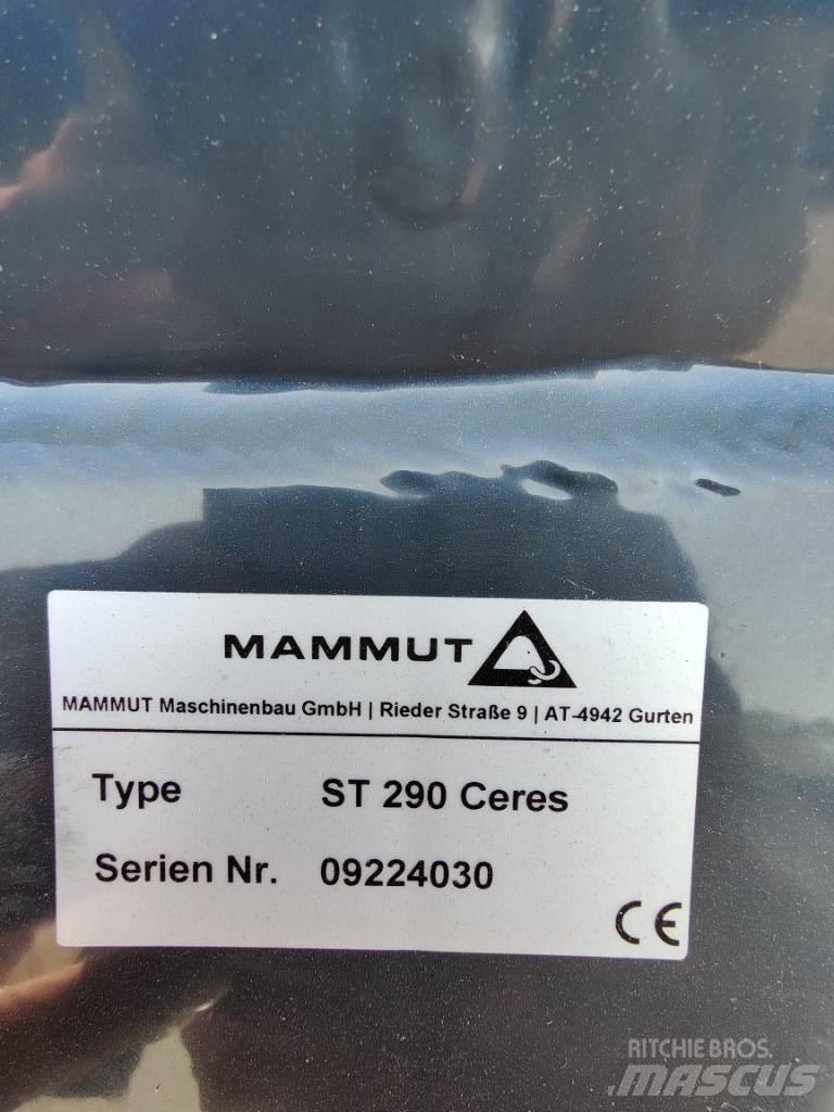 Mammut ST 290 Ceres Kiti pašarų derliaus nuėmimo įrengimai