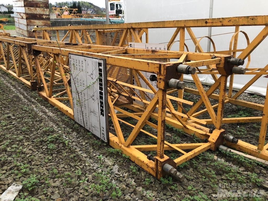 Liebherr 71 EC Bokštiniai kranai