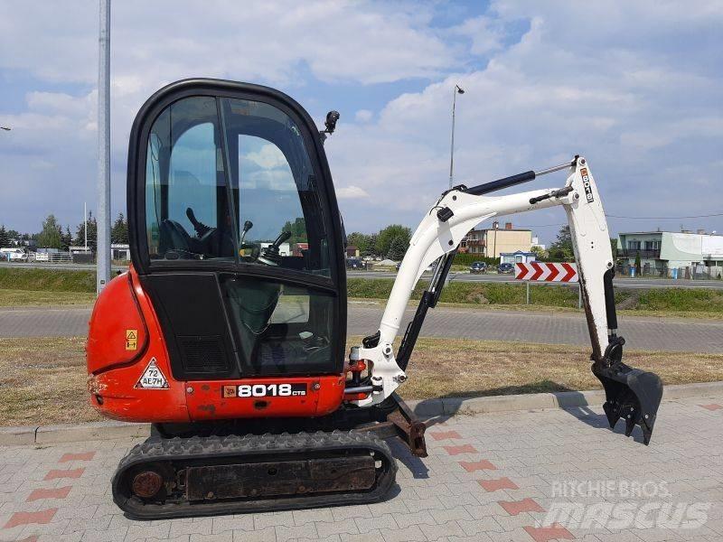 JCB 8018 Mini ekskavatoriai < 7 t