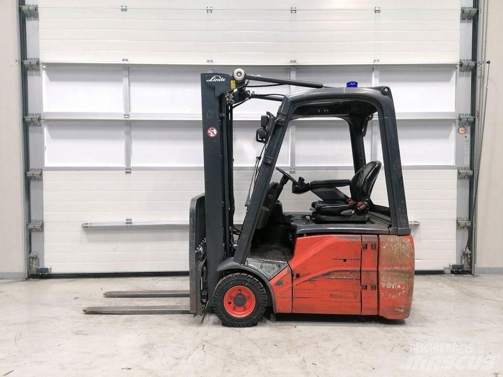 Linde E16C-01 Elektriniai šakiniai krautuvai