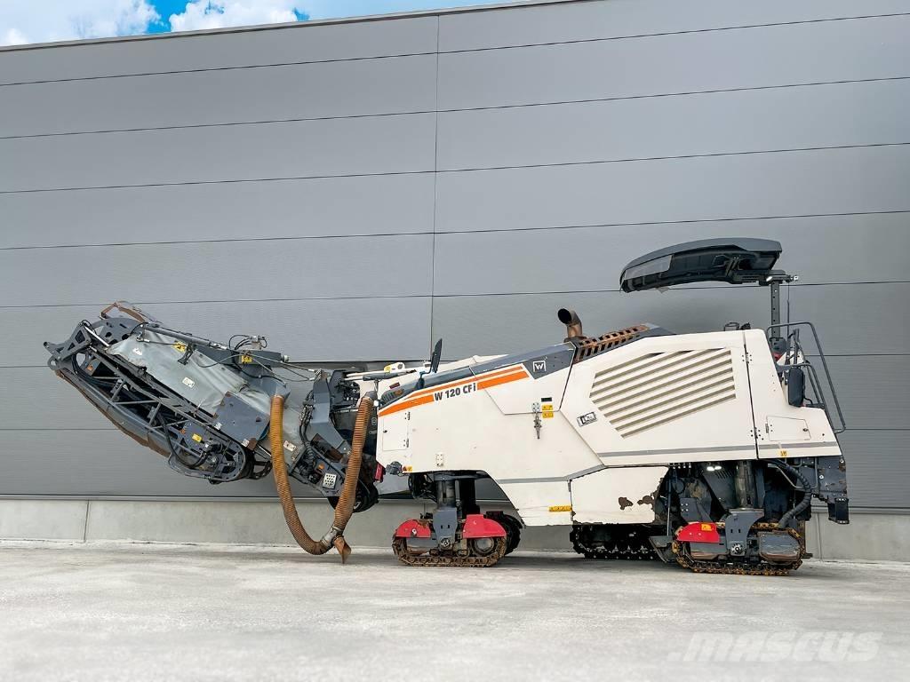 Wirtgen W 120 CFI Asfalto šalto frezavimo technika