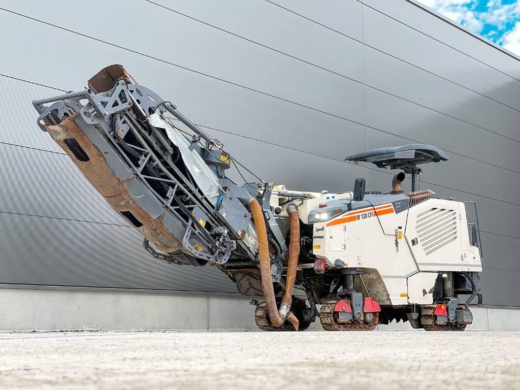 Wirtgen W 120 CFI Asfalto šalto frezavimo technika