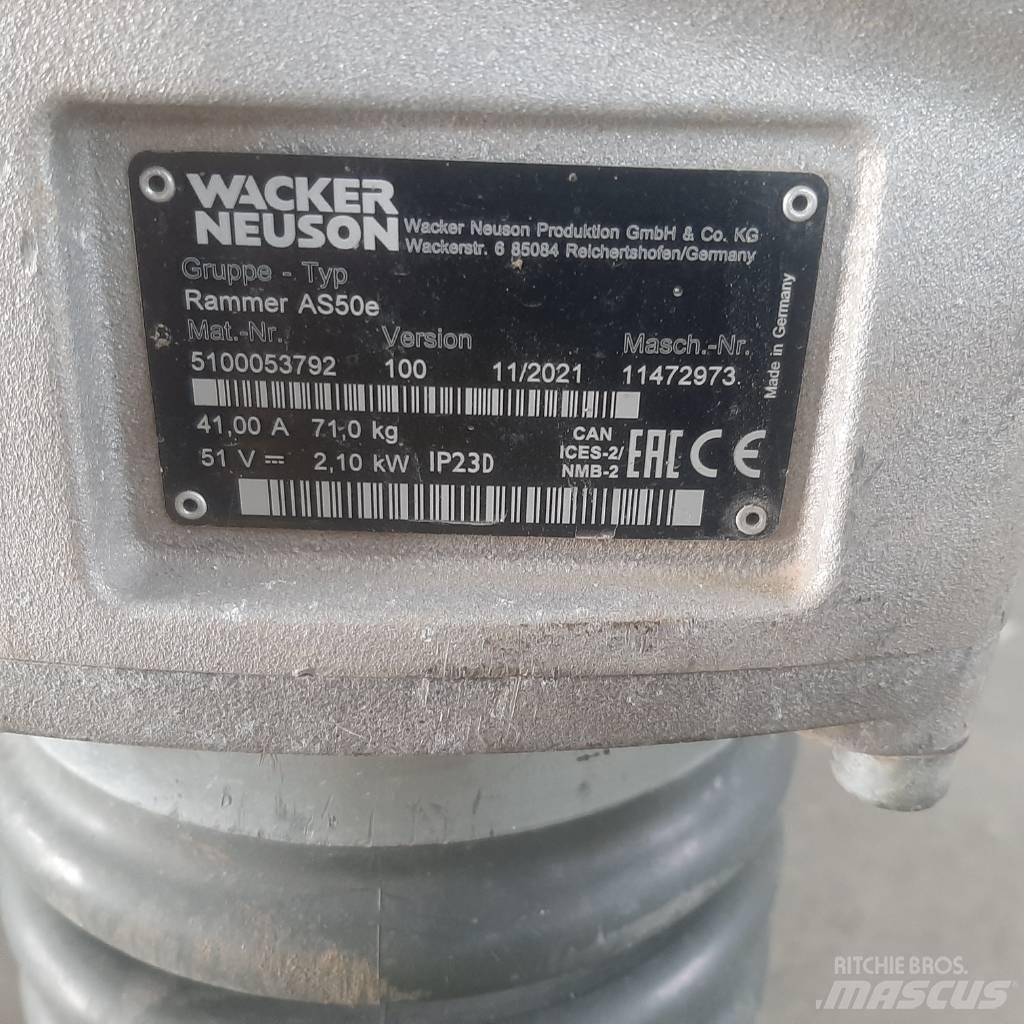 Wacker Neuson AS 50e Plūktuvai