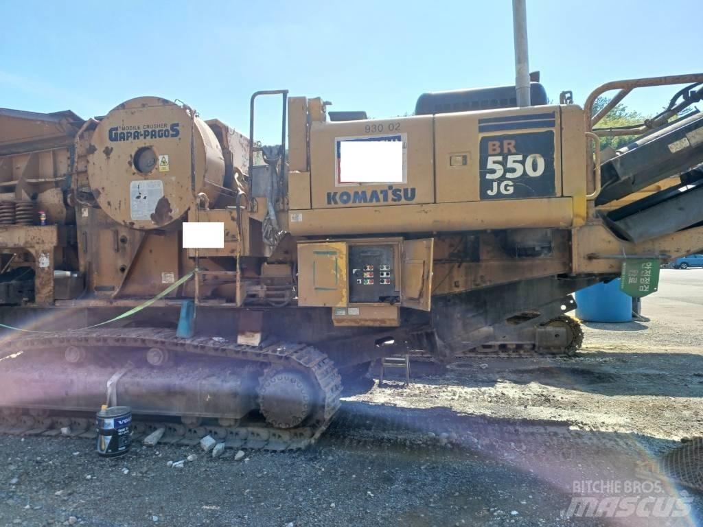 Komatsu BR 550 JG-1 Trupintuvai