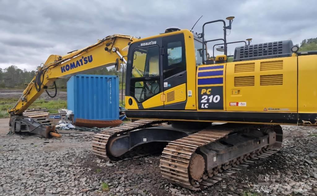 Komatsu PC 210 LC Vikšriniai ekskavatoriai
