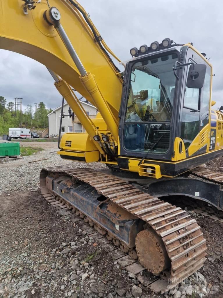 Komatsu PC 210 LC Vikšriniai ekskavatoriai