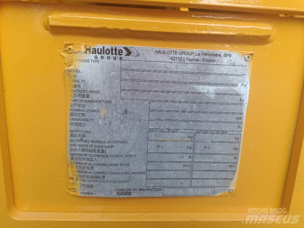 Haulotte OPTIMUM 8 Žirkliniai keltuvai