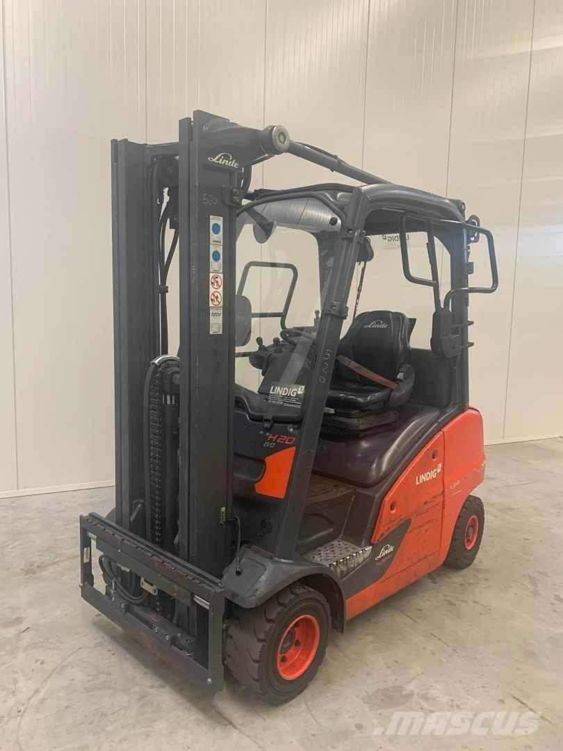 Linde H20T LPG (dujiniai) krautuvai