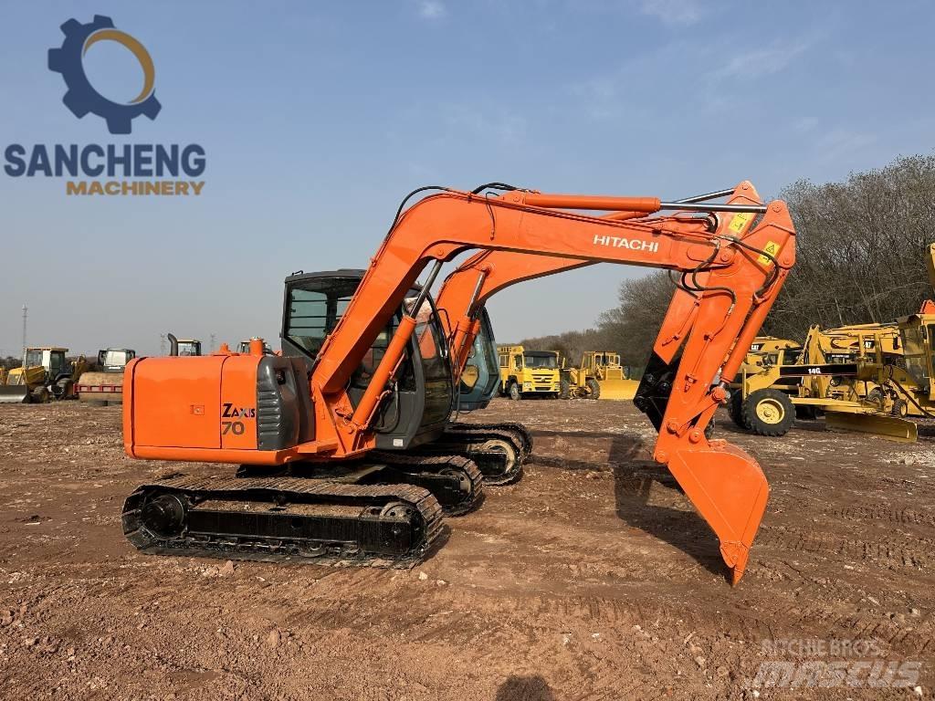 Hitachi ZX 70 Vikšriniai ekskavatoriai
