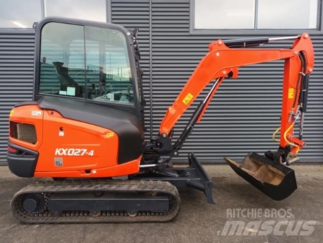 Kubota kx027-4 Mini ekskavatoriai < 7 t