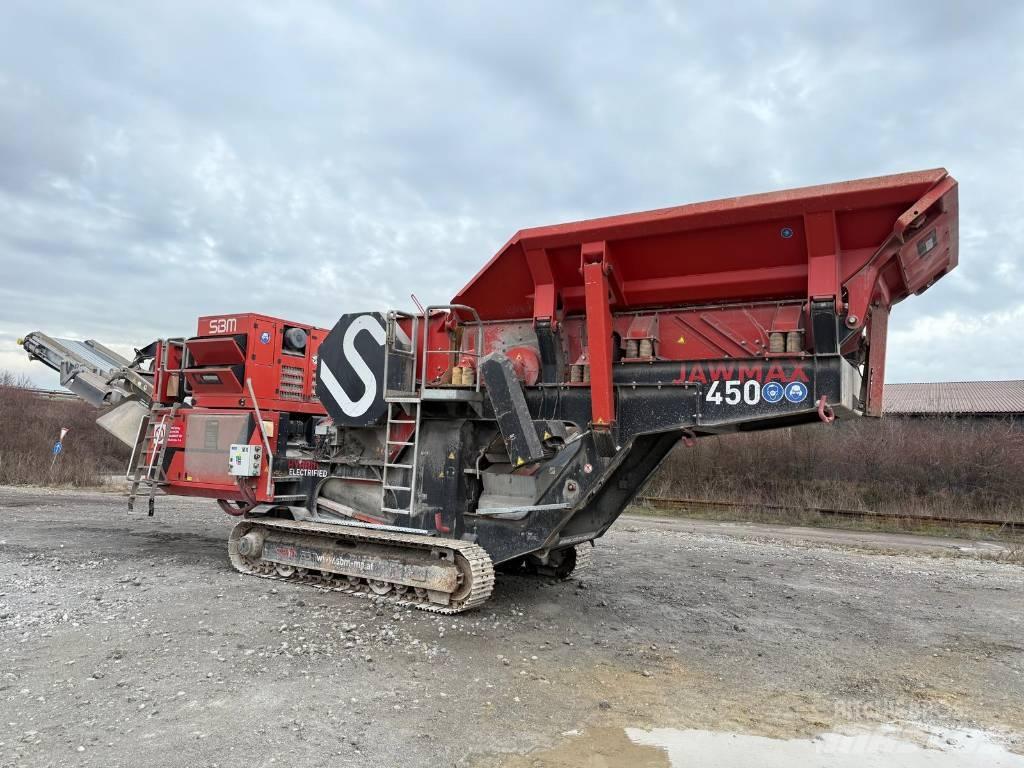 SBM Jawmax 450 Mobilūs smulkintuvai