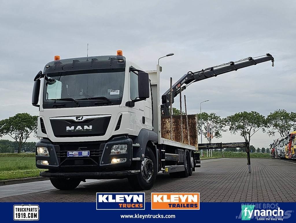 MAN 26.460 TGS Platformos/ Pakrovimas iš šono
