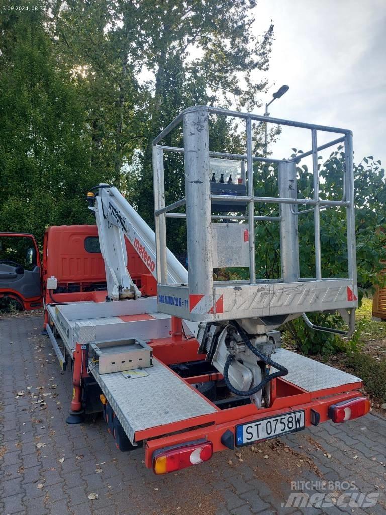 Nissan Cabstar Ant vilkikų montuojamos kėlimo platformos