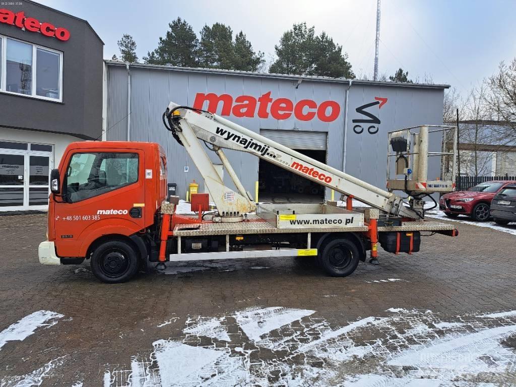 Nissan Cabstar Ant vilkikų montuojamos kėlimo platformos