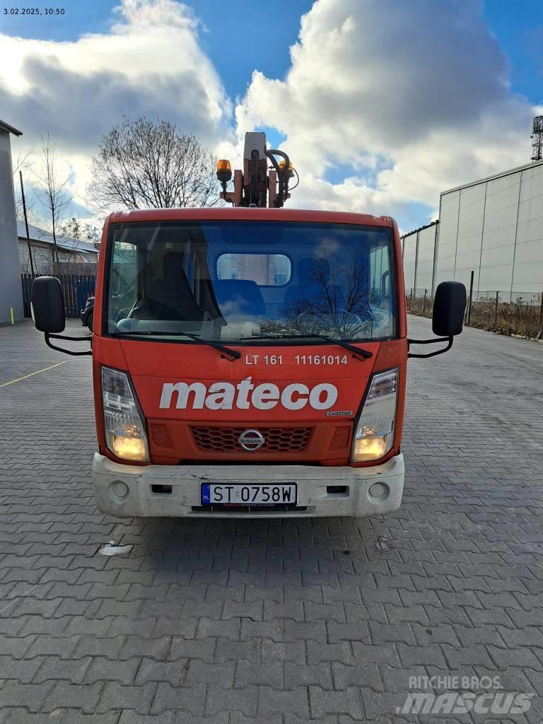 Nissan Cabstar Ant vilkikų montuojamos kėlimo platformos