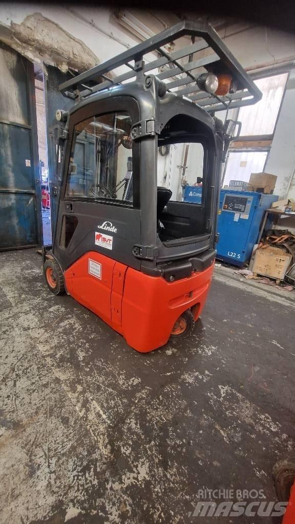 Linde E 16 Elektriniai šakiniai krautuvai