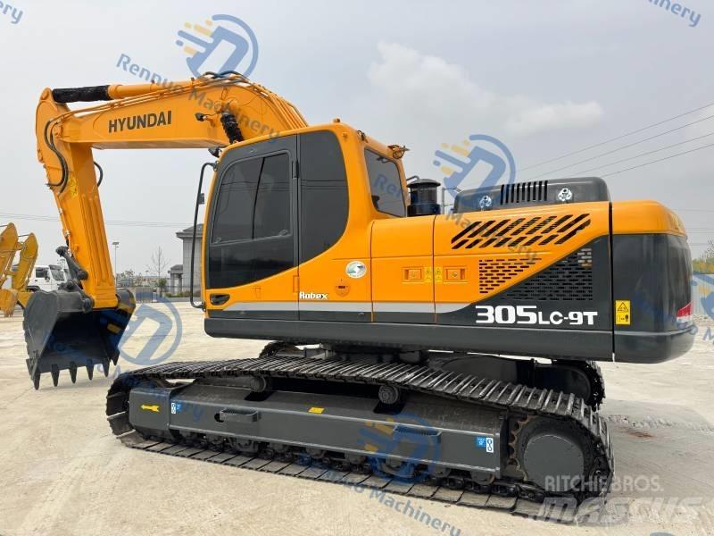 Hyundai R305LC-9T Vikšriniai ekskavatoriai