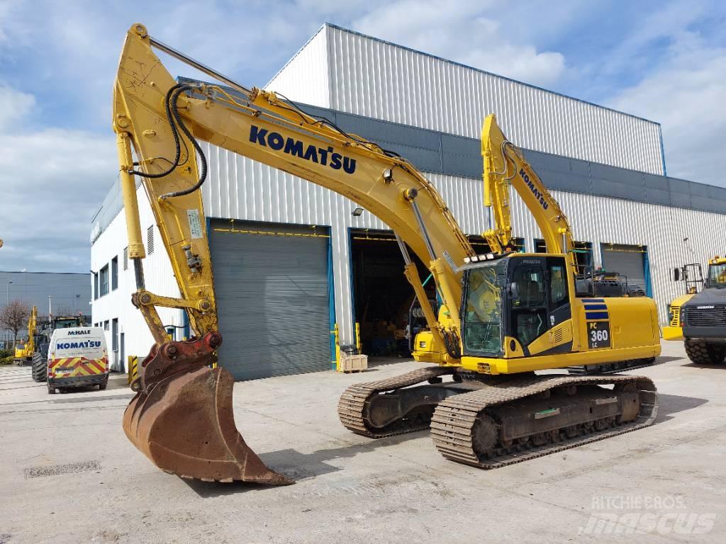 Komatsu PC360LC-10 Vikšriniai ekskavatoriai