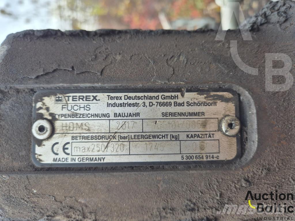 Terex HDMS Griebtuvai