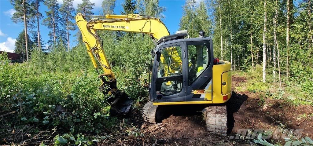 New Holland E75CSR Vikšriniai ekskavatoriai