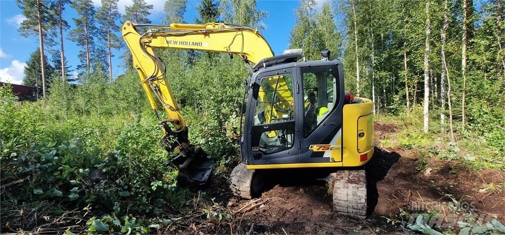 New Holland E75CSR Vikšriniai ekskavatoriai