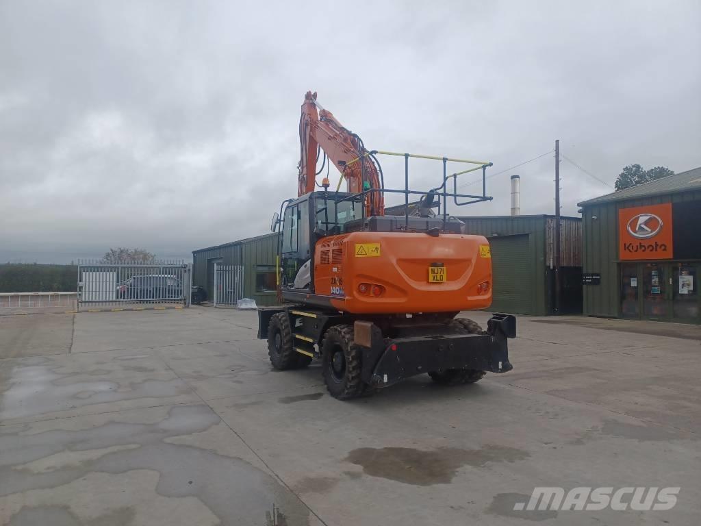 Hitachi 140W Ratiniai ekskavatoriai