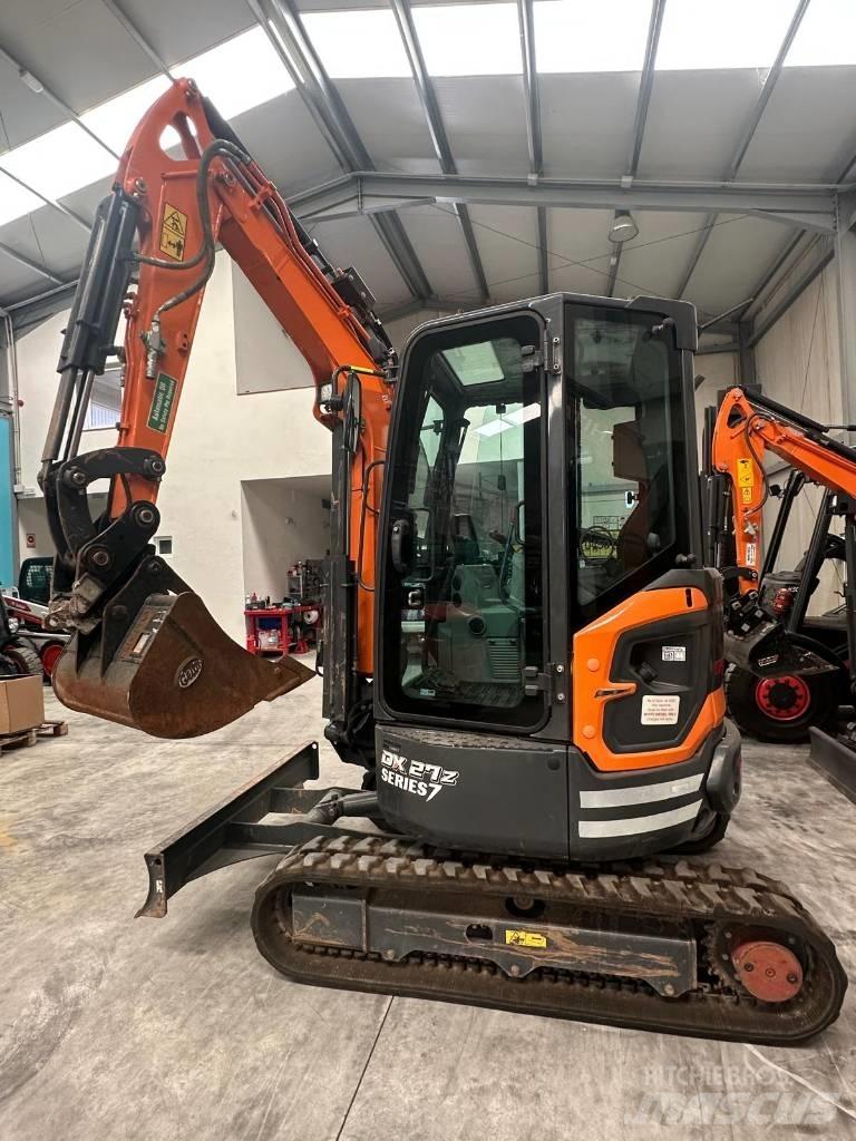Doosan DX 27 Z Mini ekskavatoriai < 7 t