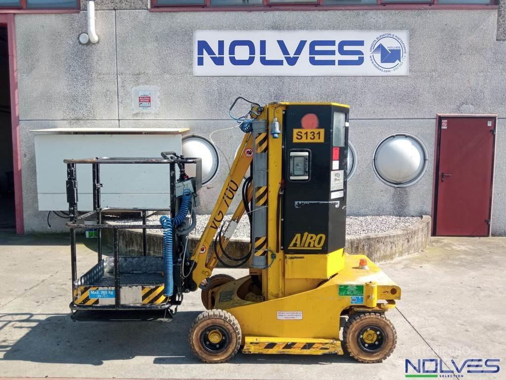 Airo VG700 Kiti keltuvai ir platformos
