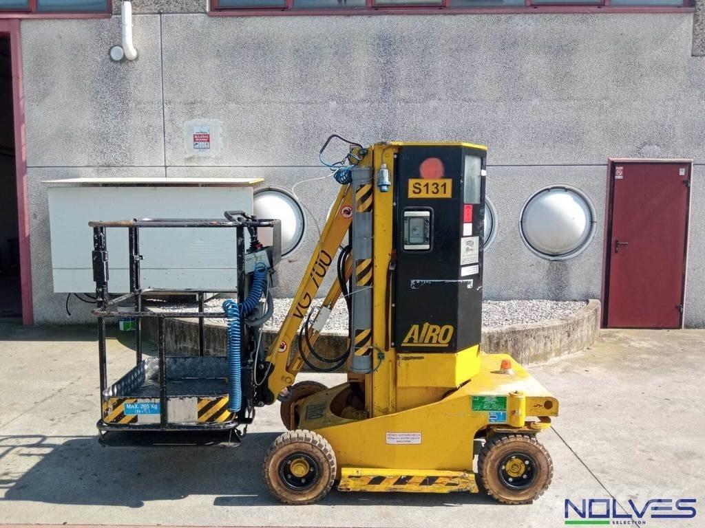 Airo VG700 Kiti keltuvai ir platformos