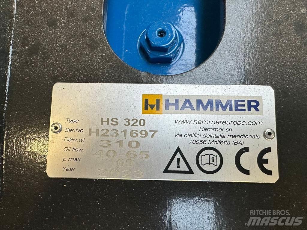 Hammer HS320 Hidrauliniai kūjai / Trupintuvai